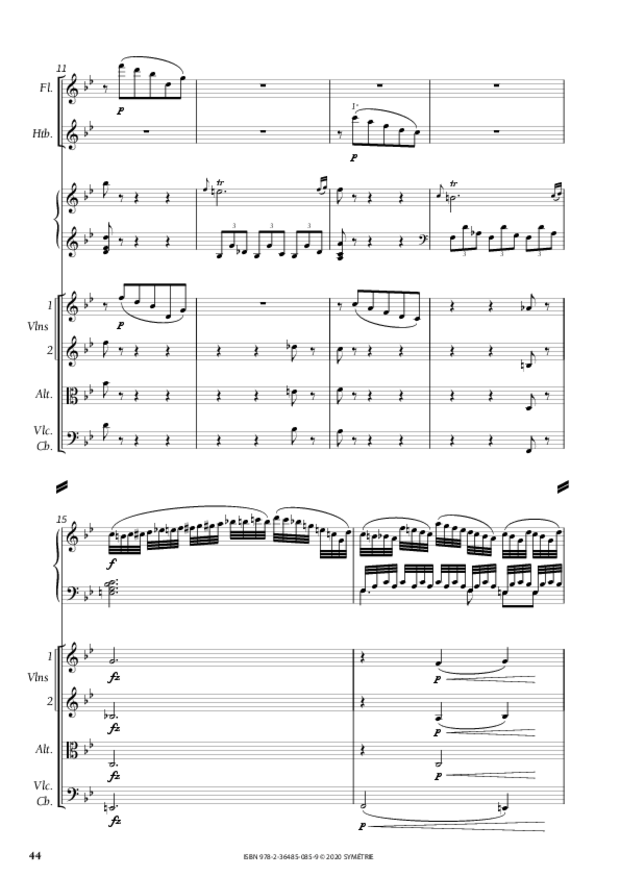 Concerto pour piano, extrait 5