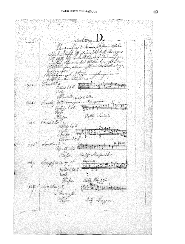 Catalogue de la musique instrumentale du Collegium Wilhelmitanum de Strasbourg, extrait 6