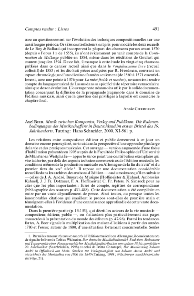 Revue de musicologie, t. 87/2 (2001), extrait 10