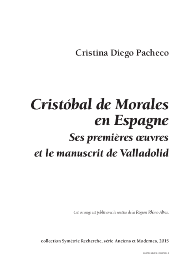 Cristóbal de Morales en Espagne, extrait 1