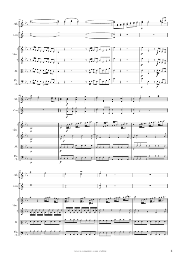Symphonie en ut mineur, extrait 5