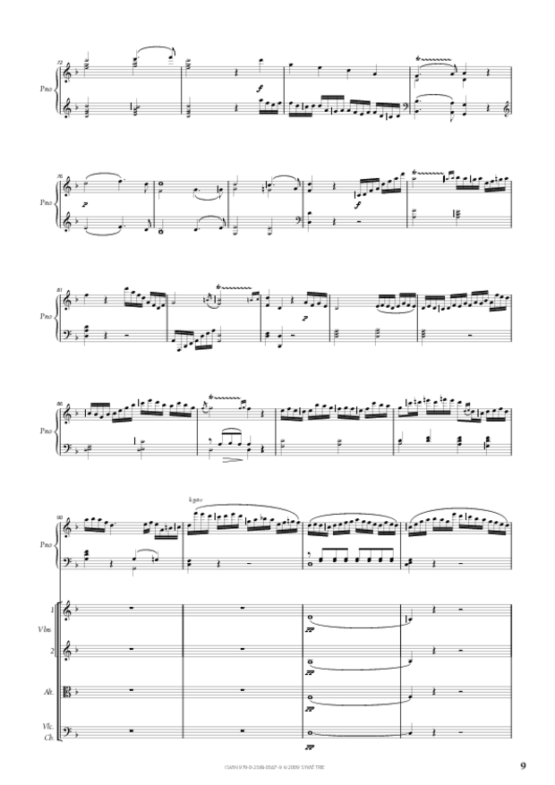 Concerto pour piano et orchestre n°2, extrait 3