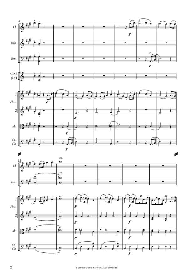 Concerto pour piano et orchestre n°3, extrait 2
