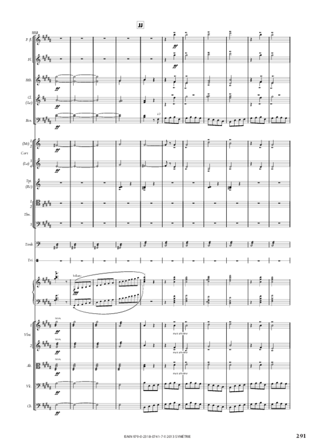 Concerto pour piano, extrait 16
