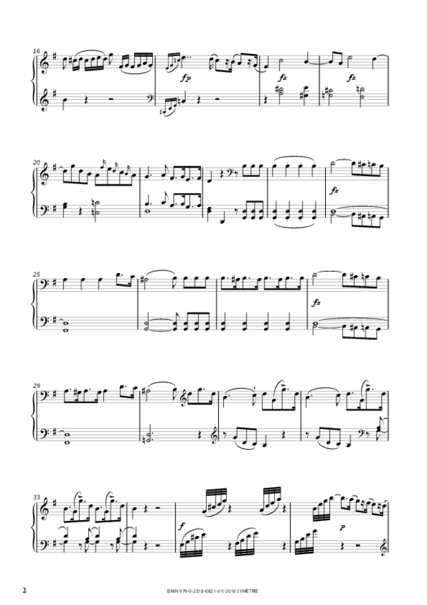 Sonate en sol majeur op. 46, n° 1, extrait 2