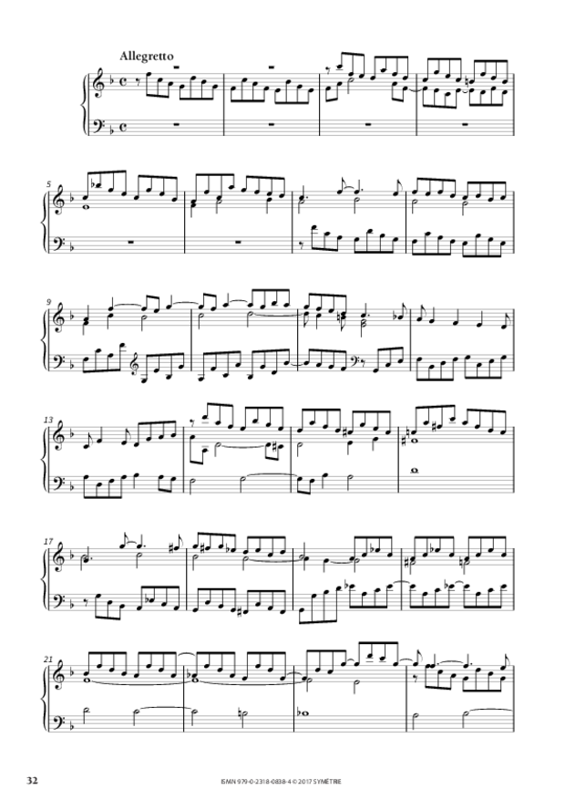 34 Études dans le genre fugué op. 97, extrait 3