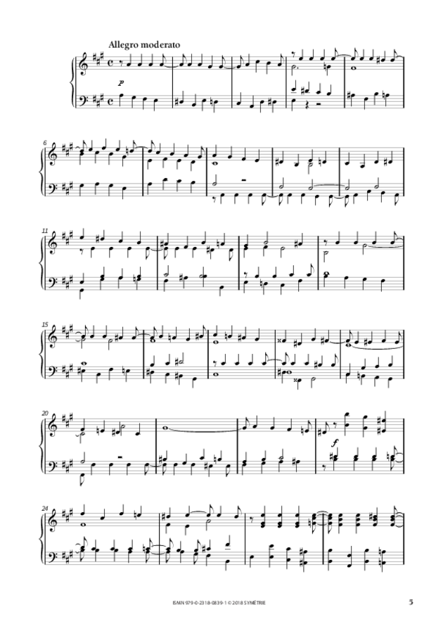 34 Études dans le genre fugué op. 97, extrait 2