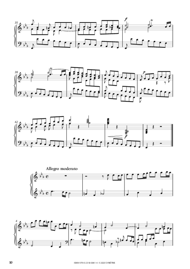 34 Études dans le genre fugué op. 97, extrait 3