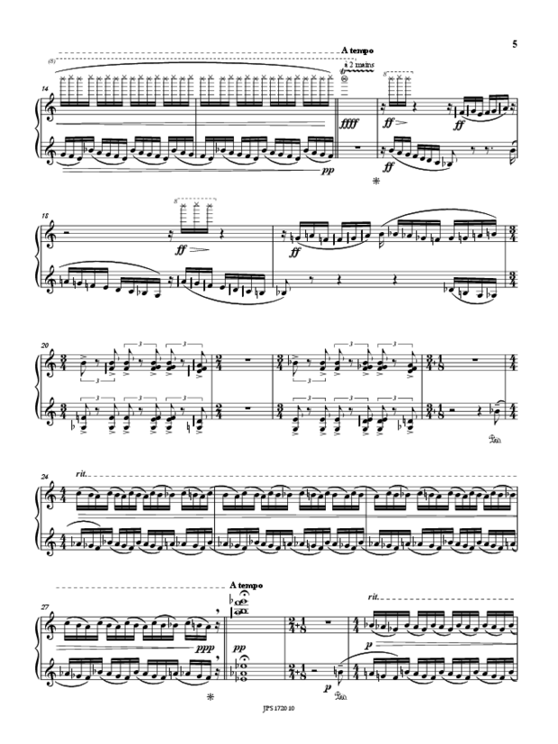 Bagatelles op. 126 & Other Pages, extrait 4