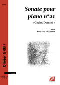 couverture de Sonate pour piano no 21