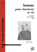 (couverture de Sonate pour clarinette op. 167)