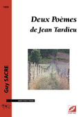 couverture de Deux Poèmes de Jean Tardieu