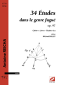 couverture de 34 Études dans le genre fugué op. 97