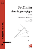 couverture de 34 Études dans le genre fugué op. 97