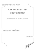 couverture de Un bouquet de souvenance