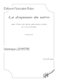 couverture de Le diapason de satin