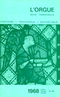 (couverture de Le nouvel orgue de l’église abbatiale Saint-Pierre de Solesmes — Le grand orgue de Saint-Géraud d’Aurillac — Quelques instruments anglais (I) — De l’interprétation de la musique ancienne)