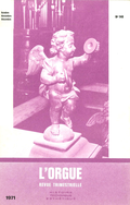 (couverture de Hommage à Marcel Dupré — Le grand orgue de la cathédrale du Mans à travers les âges (II) — Activités des Amis de l’Orgue. Saison 1970-1971 — Chroniques)