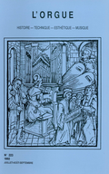 couverture de Les organistes français du XIXe siècle et la tradition de J. S. Bach — Le grand orgue Rieger du nouveau Conservatoire de Paris