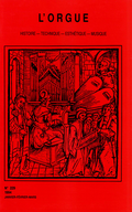 couverture de À propos d’un manuscrit ayant appartenu à M. Balbastre, de Saint-Jean-de-Losne — Organ Music in the Mass of the Parisian Rite — Un grand orgue dans un grand magasin — Edmond Costa
