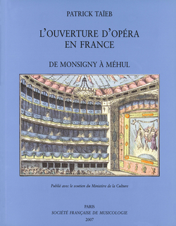 (couverture de L’Ouverture d’opéra en France)