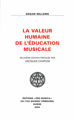 (couverture de La Valeur humaine de l’éducation musicale)