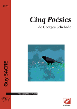 (couverture de Cinq Poésies de Georges Schehadé)