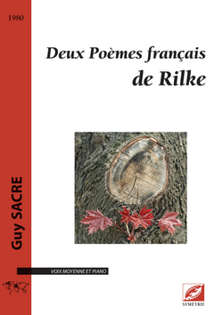 (couverture de Deux Poèmes français de Rilke)