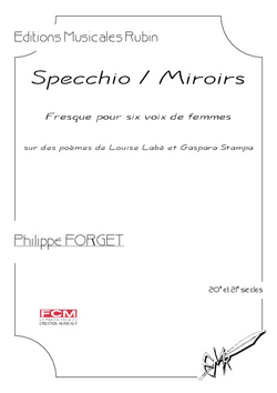 (couverture de Specchio / Miroirs)