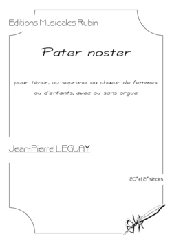 (couverture de Pater noster)