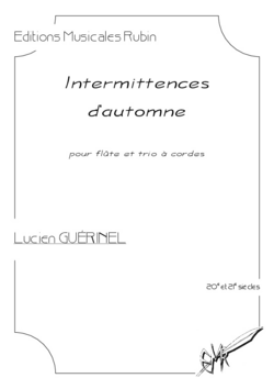 (couverture de Intermittences d’automne)