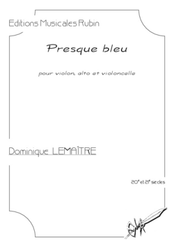 (couverture de Presque bleu)