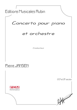 (couverture de Concerto pour piano et orchestre)