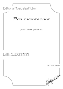 (couverture de Pas maintenant)