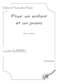 (couverture de Pour un enfant et un piano)