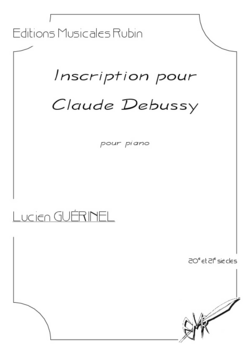 (couverture de Inscription pour Claude Debussy)