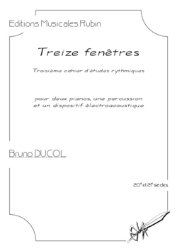 (couverture de Treize fenêtres)