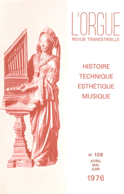 (couverture de Lettre du Japon — Le grand orgue de Saint-Alain de Lavaur — Orgues honfleuraises — Positifs et cabinets d’orgue)