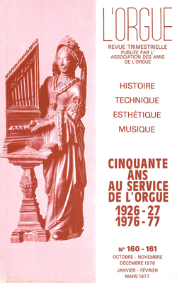 (couverture de Cinquante ans au service de l’orgue (1926-1976))