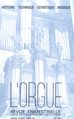 (couverture de Mélanie Domange Bonis, dite Mel Bonis — Le nouvel orgue Oberlinger à Bonn-Beuel en Allemagne — L’orgue de l’église Hedvig Eleonora à Stockholm)
