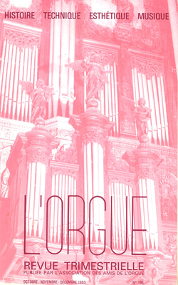 (couverture de Pierre Cardon et son orgue pour les Ursulines de Mons — L’orgue de l’abbaye Saint-Georges de Saint-Martin-de-Boscherville — Autour de l’orgue d’Avenay-Val-d’Or)