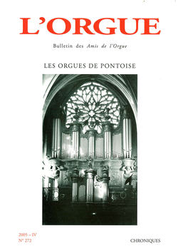 (couverture de Les orgues de Pontoise)