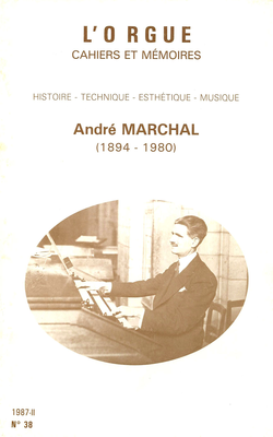 (couverture de André Marchal (1894-1980) – Sa carrière)
